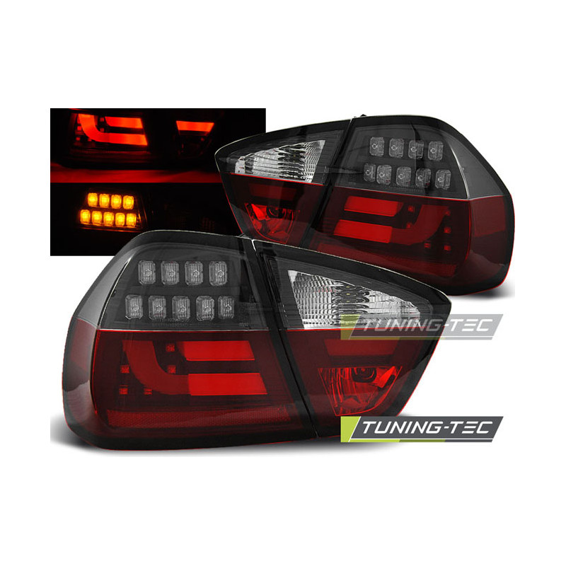 Fanali Posteriori LED Nero per BMW Serie 3 E90 03/2005-08/2008 (Cod. TT-LDBM74)