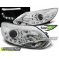Fanali Posteriori Cromato per Ford Focus Mk3 Lights 2011-10/2014 (Cod. TT-LPFO56)