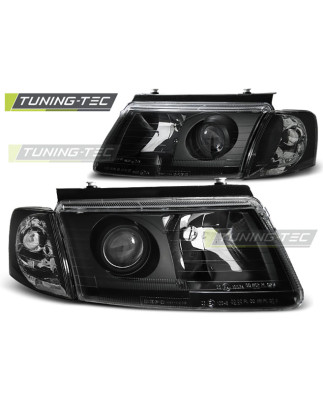 Fari Anteriori Nero per Volkswagen Passat B5 3B 11/1996-08/2000 (Cod. TT-LPVW37)