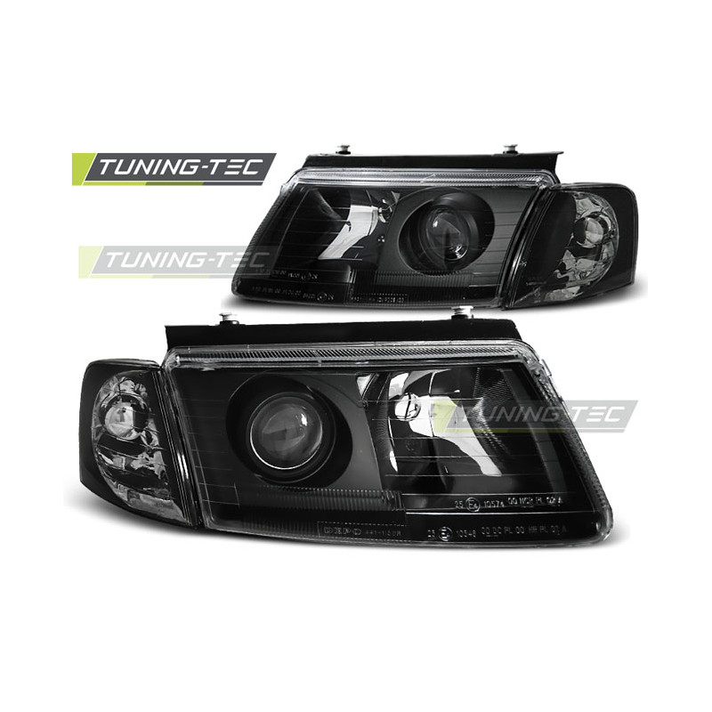 Fari Anteriori Nero per Volkswagen Passat B5 3B 11/1996-08/2000 (Cod. TT-LPVW37)