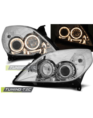 Fari Anteriori Angel Eyes per Opel Vectra C 2005-2008 (Cod. TT-LPOP65)