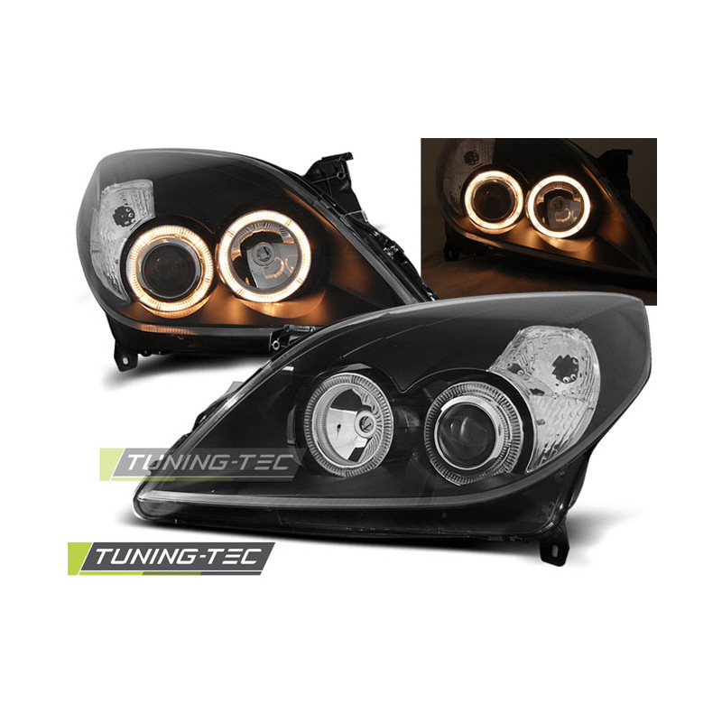 Fari Anteriori Angel Eyes per Opel Vectra C 09/2005-2008 (Cod. TT-LPOP66)