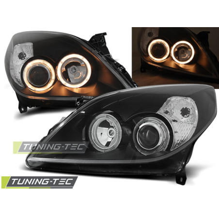 Fari Anteriori Angel Eyes per Opel Vectra C 09/2005-2008 (Cod. TT-LPOP66)