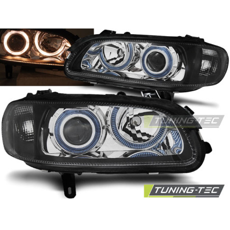 Fari Anteriori Angel Eyes per Opel Omega B 04/1994-08/1999 (Cod. TT-LPOP68)