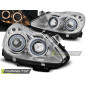 Fari Anteriori Angel Eyes per Opel Corsa D 04/2006-2011 (Cod. TT-LPOP69)