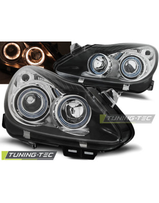 Fari Anteriori Angel Eyes per Opel Corsa D 04/2006-2011 (Cod. TT-LPOP70)