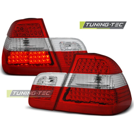 Fanali Posteriori LED Rosso/bianco per BMW E46 05/1998-08/2001 (Cod. TT-LDBM40)
