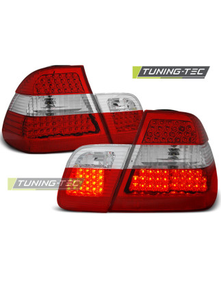 Fanali Posteriori LED Rosso/bianco per BMW E46 09/2001-03/2005 (Cod. TT-LDBM58)