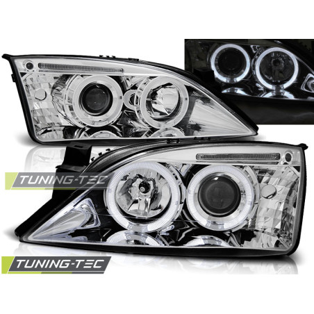 Fari Anteriori Angel Eyes per Ford Mondeo 09/2000-05/2007 (Cod. TT-LPFO34)