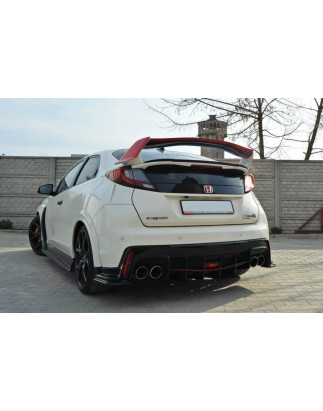 SPOILER CAP n.2 HONDA CIVIC IX TYPE R (Cod. M-HO-CI-9-TYPE-R-CAP2G)