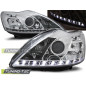 Fari Anteriori con Luci Diurne Luci Diurne Cromato per Ford Focus Ii 02/2008-2010 (Cod. TT-LPFO37)
