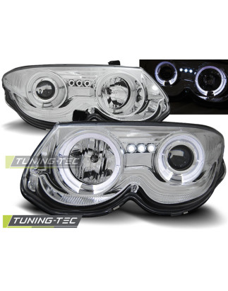 Fari Anteriori Angel Eyes per Chrysler 300 M 1999-2004 (Cod. TT-LPCH13)