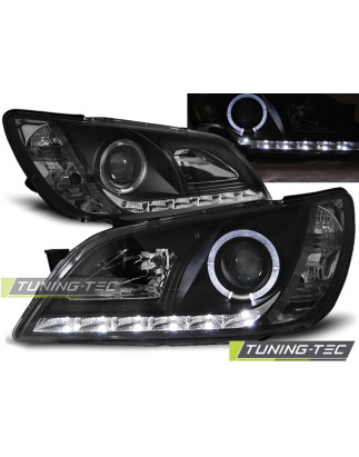 Fari Anteriori con Luci Diurne Luci Diurne Nero per Lexus Is 2001-2005 (Cod. TT-LPLE02)