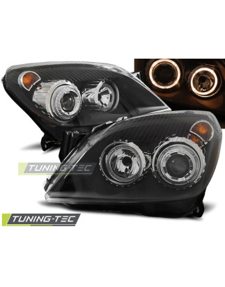 Fari Anteriori Angel Eyes per Opel Astra H 03/2004-2009 (Cod. TT-LPOP72)