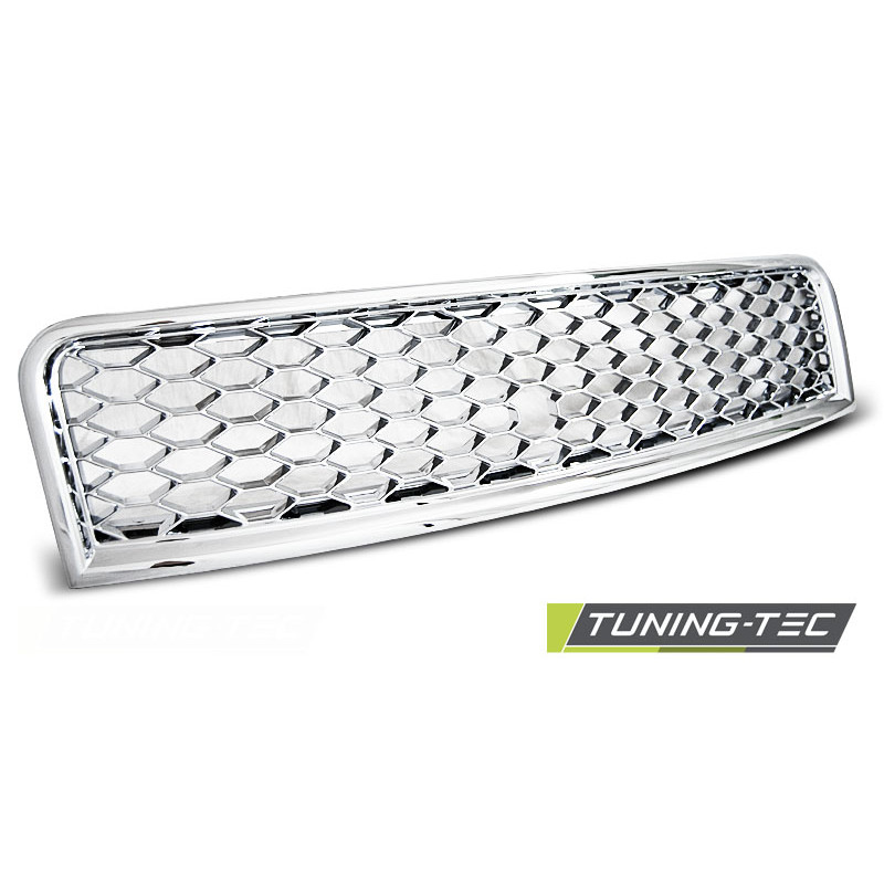 Griglia Frontale Cromato per Audi A4 B6 10/2000-10/2004 (Cod. TT-GRAU31)