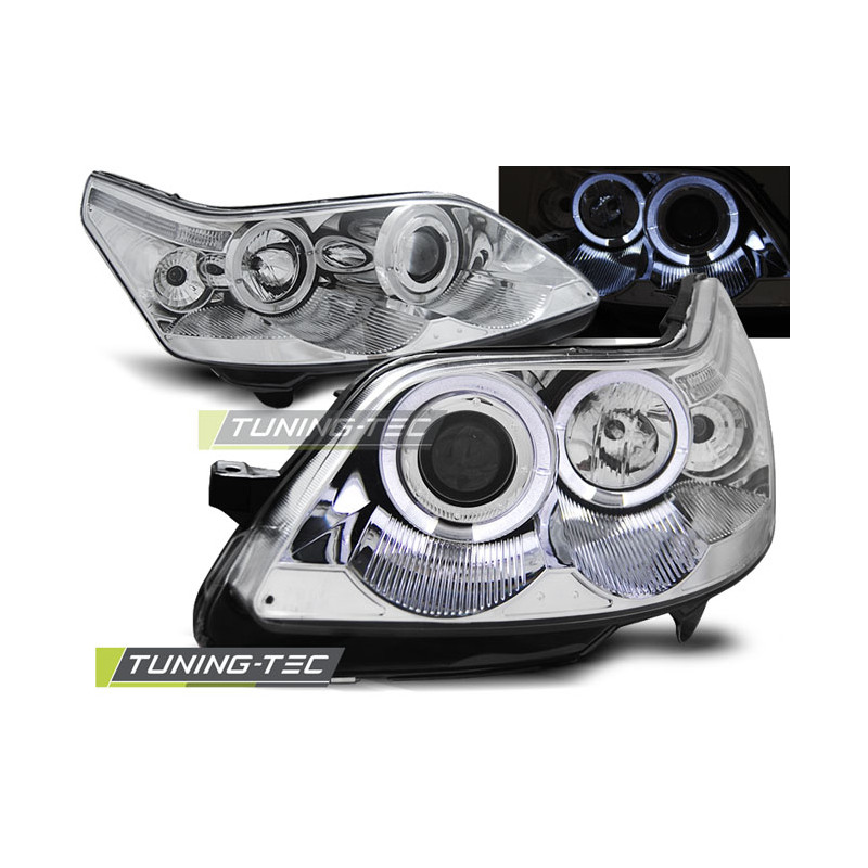 Fari Anteriori Angel Eyes per Citroën C4 2004-2010 (Cod. TT-LPCI09)