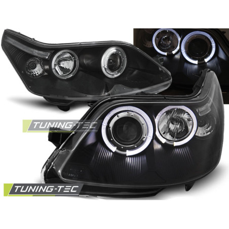 Fari Anteriori Angel Eyes per Citroën C4 2004-2010 (Cod. TT-LPCI10)