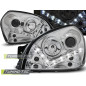 Fari Anteriori con Luci Diurne Luci Diurne Cromato per Hyundai Tucson 07/2004-2010 (Cod. TT-LPHU04)