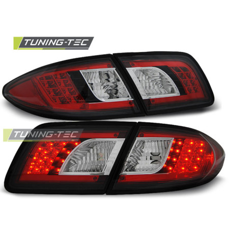 Fanali Posteriori LED Nero per Mazda 6 08/2002-08/2007 (Cod. TT-LDMA03)