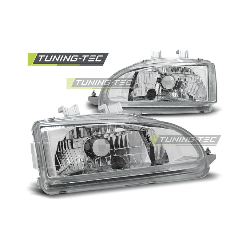 Fanali Posteriori Cromato per Honda Civic 2D/3D 09/1991-08/1995 (Cod. TT-LPHO14)