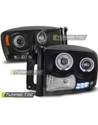 Fari Anteriori Angel Eyes per Dodge Ram 2006-2008 (Cod. TT-LPDO06)