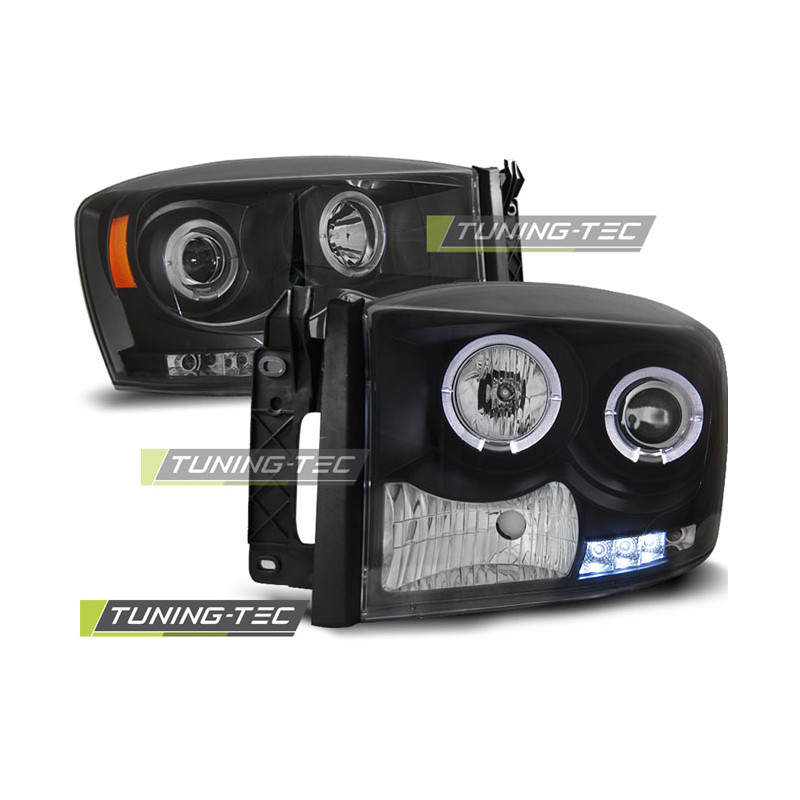Fari Anteriori Angel Eyes per Dodge Ram 2006-2008 (Cod. TT-LPDO06)