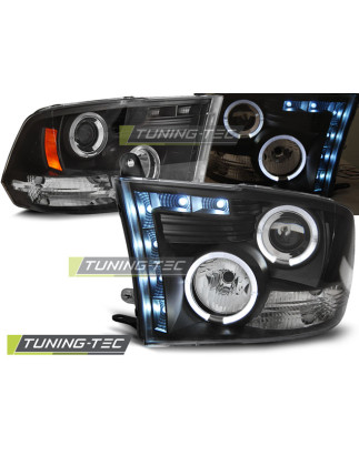 Fari Anteriori Angel Eyes per Dodge Ram 2009-2018 (Cod. TT-LPDO08)