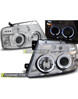 Fari Anteriori Angel Eyes per Ford F150 Mk11 2004-2008 (Cod. TT-LPFO39)