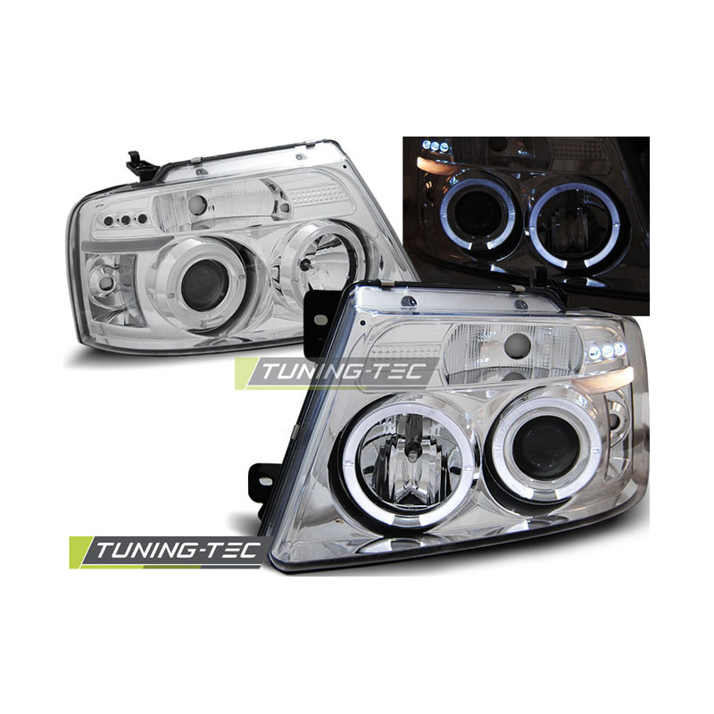 Fari Anteriori Angel Eyes per Ford F150 Mk11 2004-2008 (Cod. TT-LPFO39)
