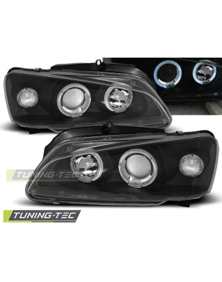 Fari Anteriori Angel Eyes per Peugeot 106 08/1996-2003 (Cod. TT-LPPE15)