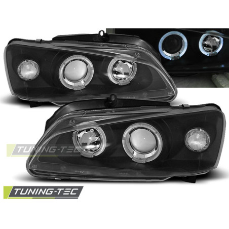 Fari Anteriori Angel Eyes per Peugeot 106 08/1996-2003 (Cod. TT-LPPE15)