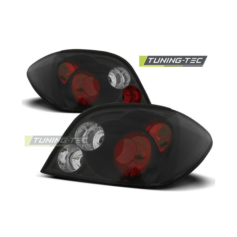 Fanali Posteriori Nero per Peugeot 307 04/2001-2007 (Cod. TT-LTPE13)