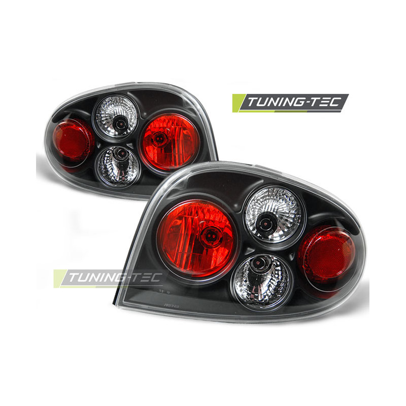 Fanali Posteriori Nero per Renault Megane 1996-10/2002 (Cod. TT-LTRE05)