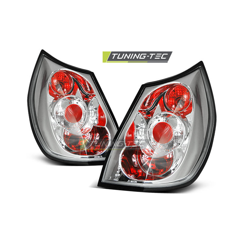 Fanali Posteriori Cromato per Renault Scenic 06/2003-02/2006 (Cod. TT-LTRE21)