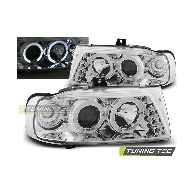 Fari Anteriori Angel Eyes per Seat Ibiza/cordoba/polo Variant 10/1993-08/1999 (Cod. TT-LPSE03)