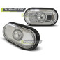 Fanali Posteriori Cromato per Renault Clio 06/1990-05/2001 (Cod. TT-KBRE01)