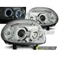 Fari Anteriori Angel Eyes per Renault Clio Ii 09/1998-05/2001 (Cod. TT-LPRE21)