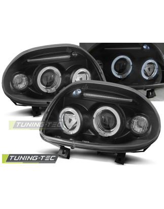 Fari Anteriori Angel Eyes per Renault Clio Ii 09/1998-05/2001 (Cod. TT-LPRE22)