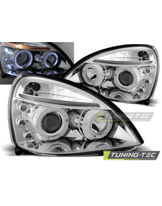 Fari Anteriori Angel Eyes per Renault Clio Ii 06/2001-09/2005 (Cod. TT-LPRE13)