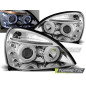 Fari Anteriori Angel Eyes per Renault Clio Ii 06/2001-09/2005 (Cod. TT-LPRE13)