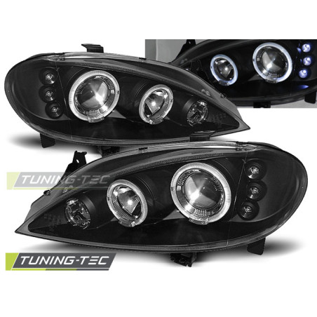 Fari Anteriori Angel Eyes per Renault Megane 03/1999-10/2002 (Cod. TT-LPRE10)