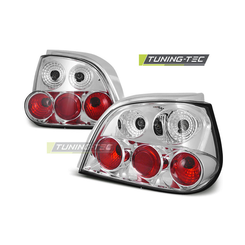 Fanali Posteriori Cromato per Renault Megane 5D 03/1999-10/2002 (Cod. TT-LTRE01)