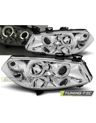 Fari Anteriori Angel Eyes per Renault Megane Ii 11/2002-12/2005 (Cod. TT-LPRE11)