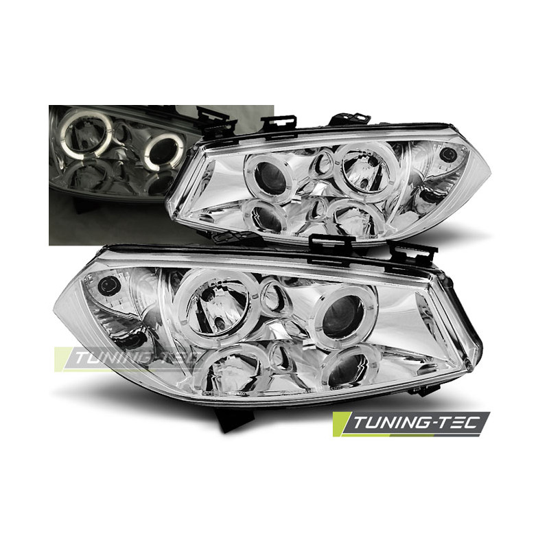 Fari Anteriori Angel Eyes per Renault Megane Ii 11/2002-12/2005 (Cod. TT-LPRE11)
