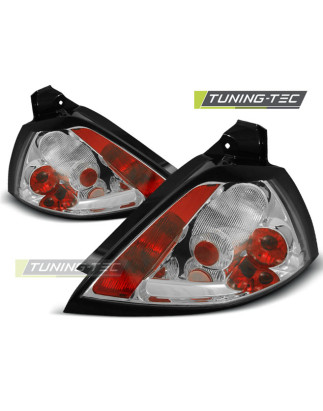Fanali Posteriori Cromato per Renault Megane Ii 11/2002-12/2005 (Cod. TT-LTRE19)