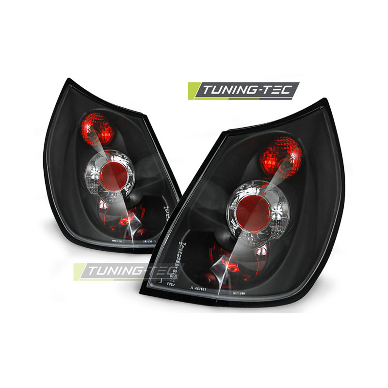 Fanali Posteriori Nero per Renault Scenic 06/2003-02/2006 (Cod. TT-LTRE22)