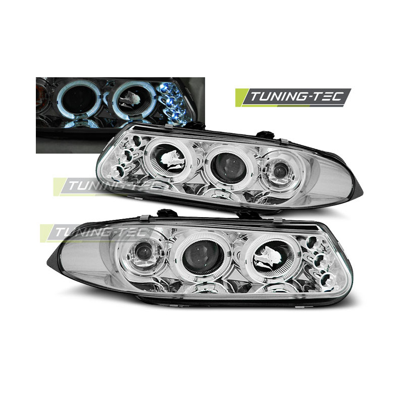 Fari Anteriori Angel Eyes per Rover 200 11/1995-01/2000 (Cod. TT-LPRO01)
