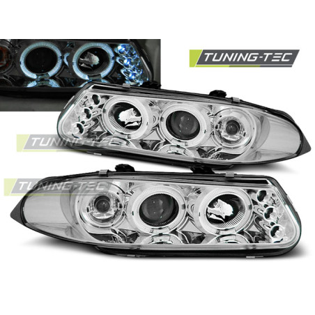 Fari Anteriori Angel Eyes per Rover 200 11/1995-01/2000 (Cod. TT-LPRO01)