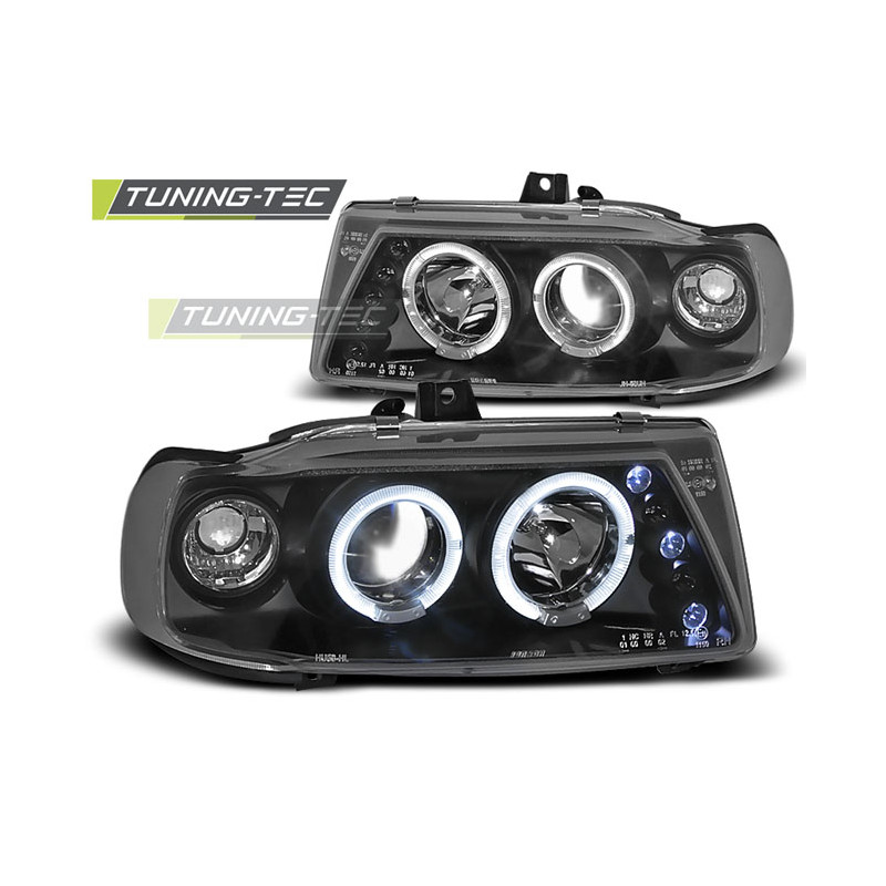 Fari Anteriori Angel Eyes per Seat Ibiza/cordoba/polo Variant 10/1993-08/1999 (Cod. TT-LPSE04)