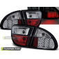 Fanali Posteriori LED Nero per Seat Leon 04/1999-08/2004 (Cod. TT-LDSE02)